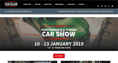 Desktop Screenshot of performancecarshow.com